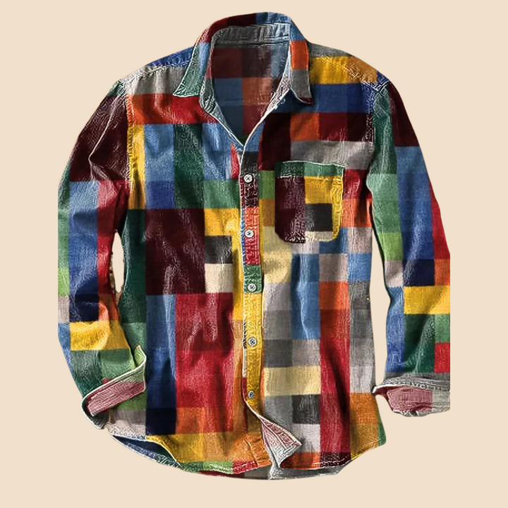 CYRIL – VINTAGE RAINBOW SHIRT
