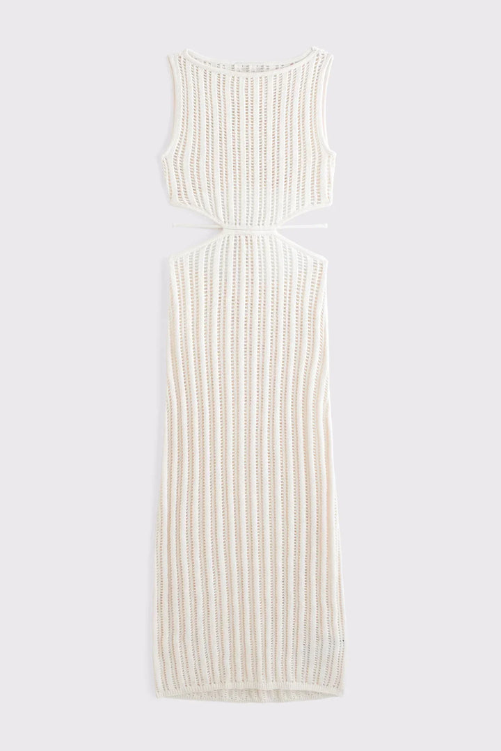 Scout - Boho Cutout Crochet Maxi Dress