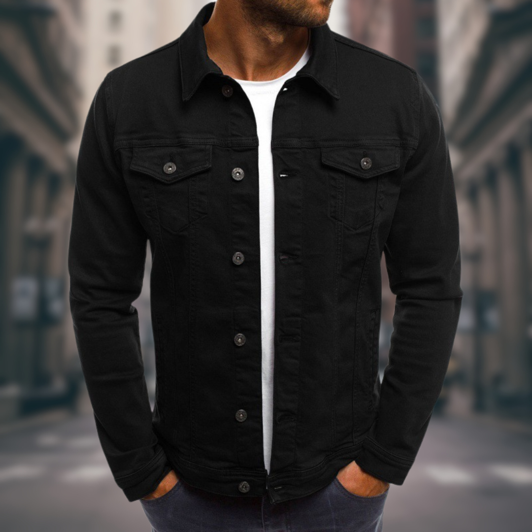 KORNILO™ | FITTED DENIM JACKET