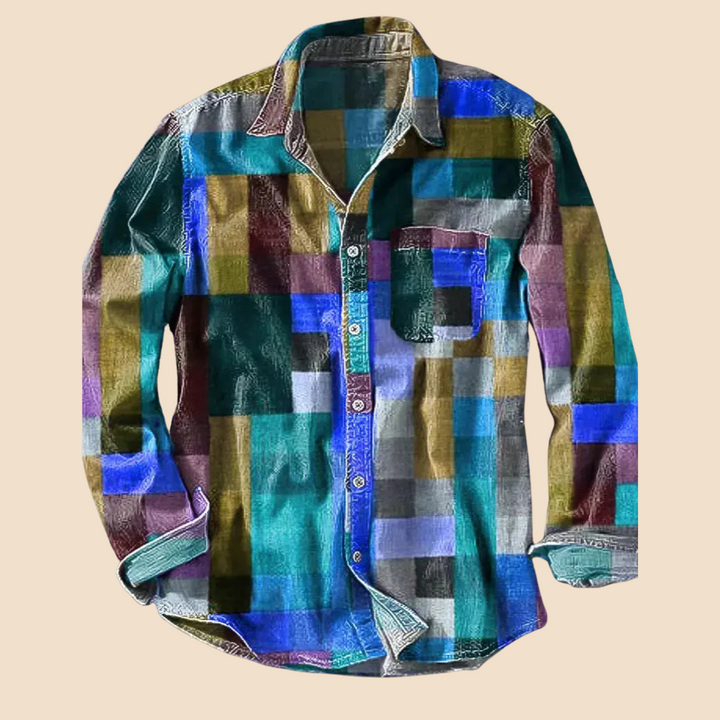 CYRIL – VINTAGE RAINBOW SHIRT