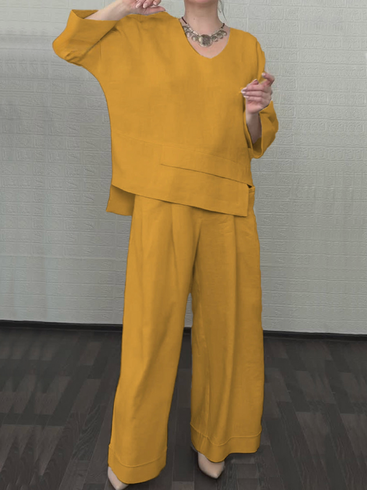 KLASINA™ | RELAXING COTTON-LINEN SET