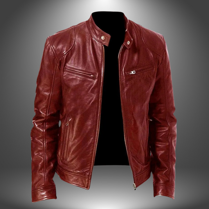BLAKE™ | MEN'S HANDMADE LEATHER JACKET
