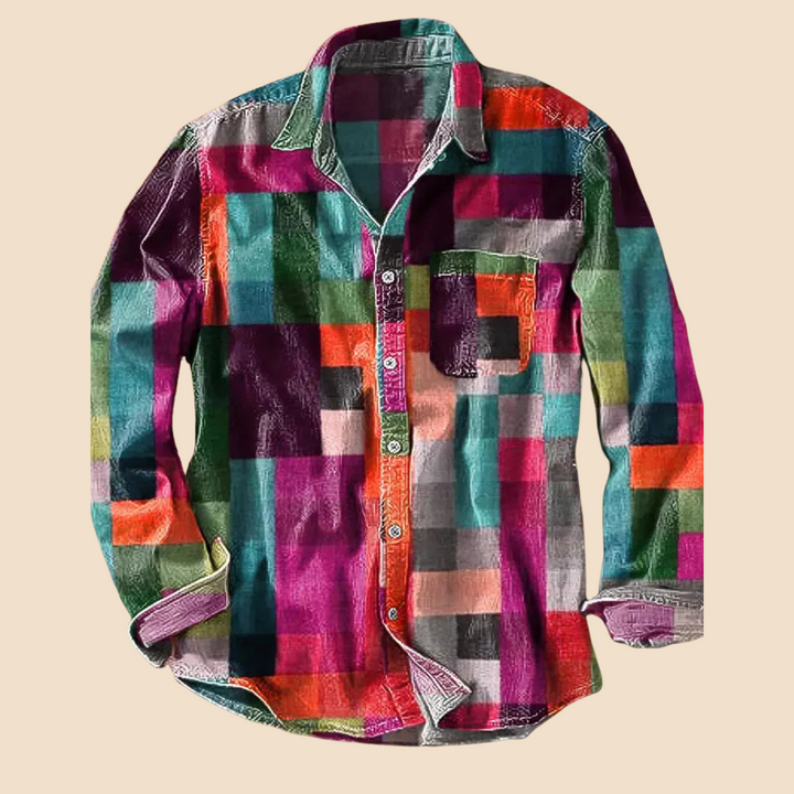 CYRIL – VINTAGE RAINBOW SHIRT