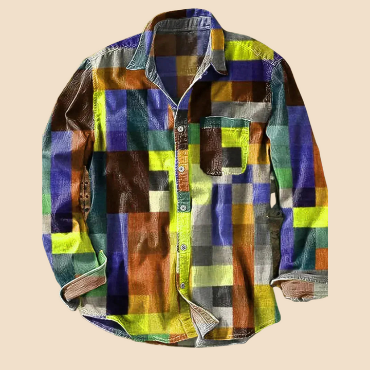 CYRIL – VINTAGE RAINBOW SHIRT