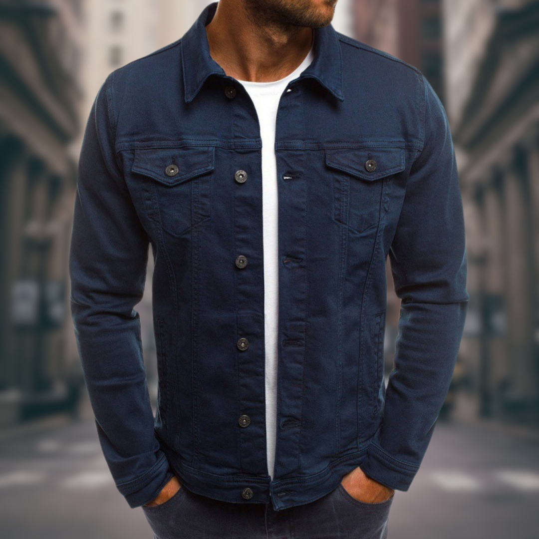 KORNILO™ | FITTED DENIM JACKET