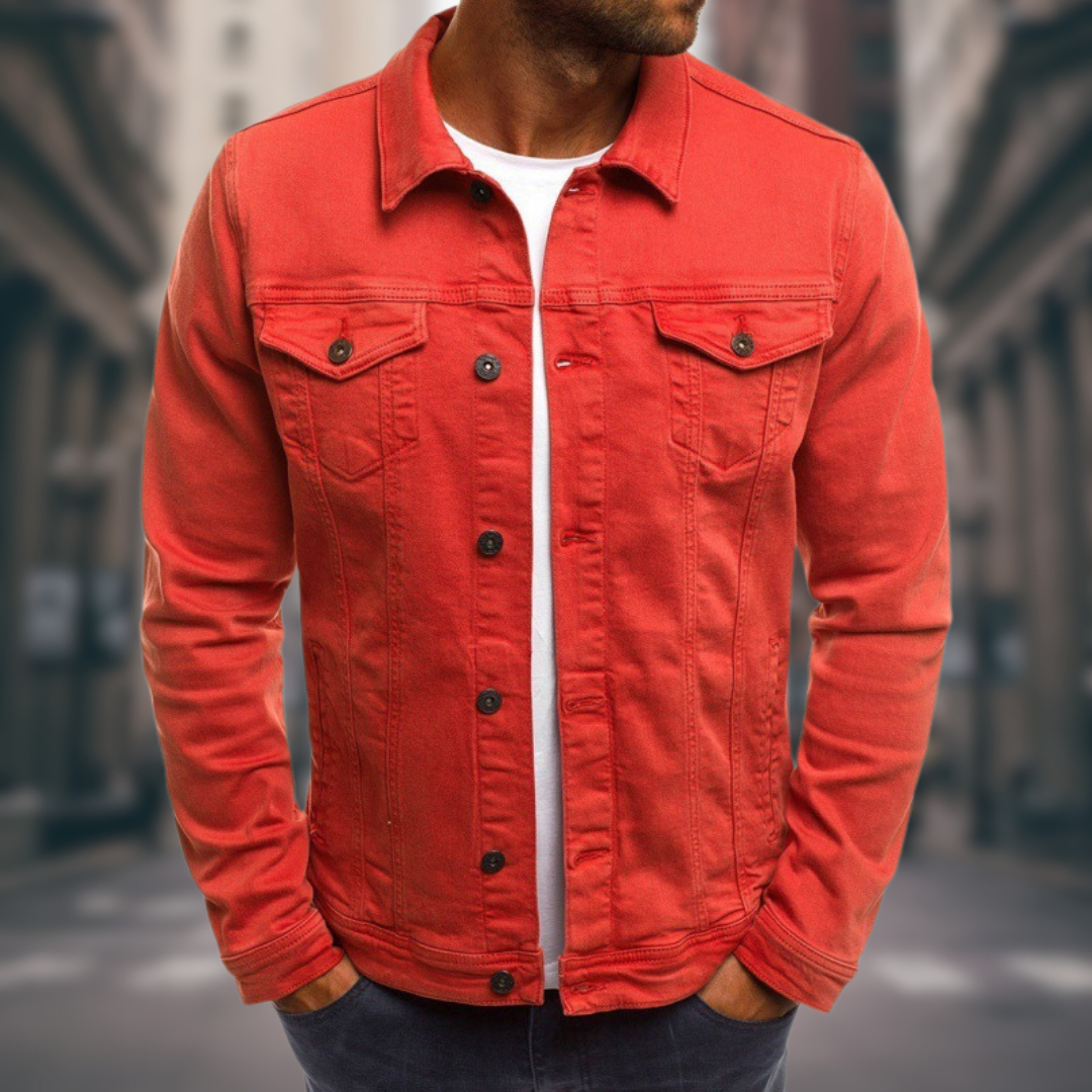 KORNILO™ | FITTED DENIM JACKET