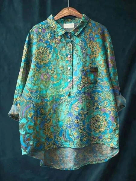 Nora - Colorful Peace Art Shirt