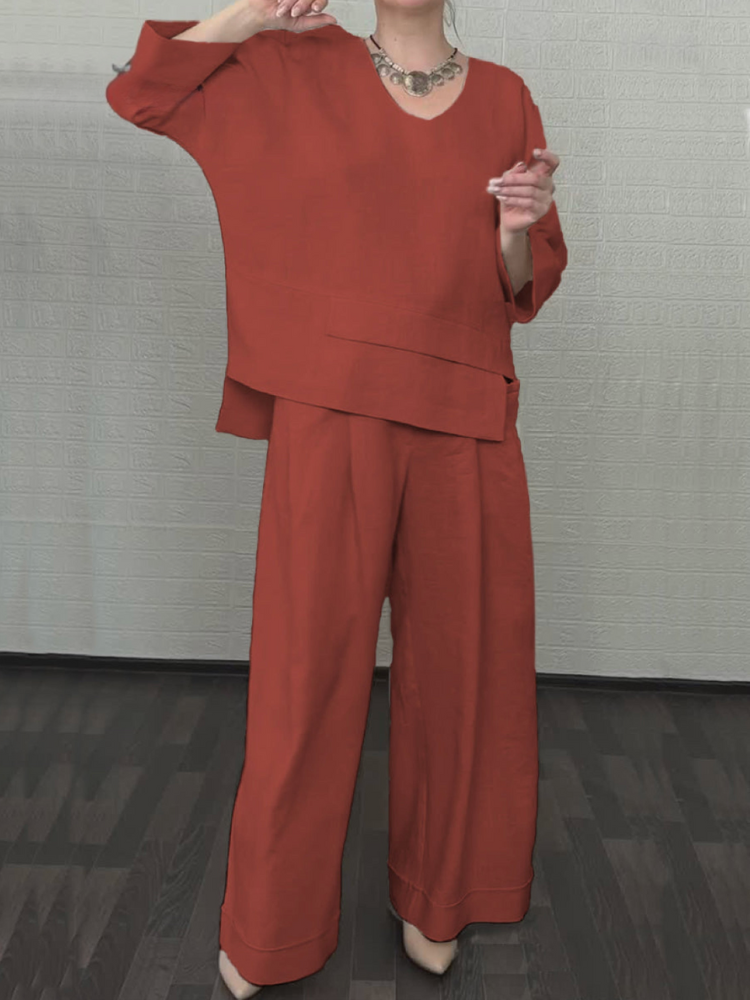 KLASINA™ | RELAXING COTTON-LINEN SET