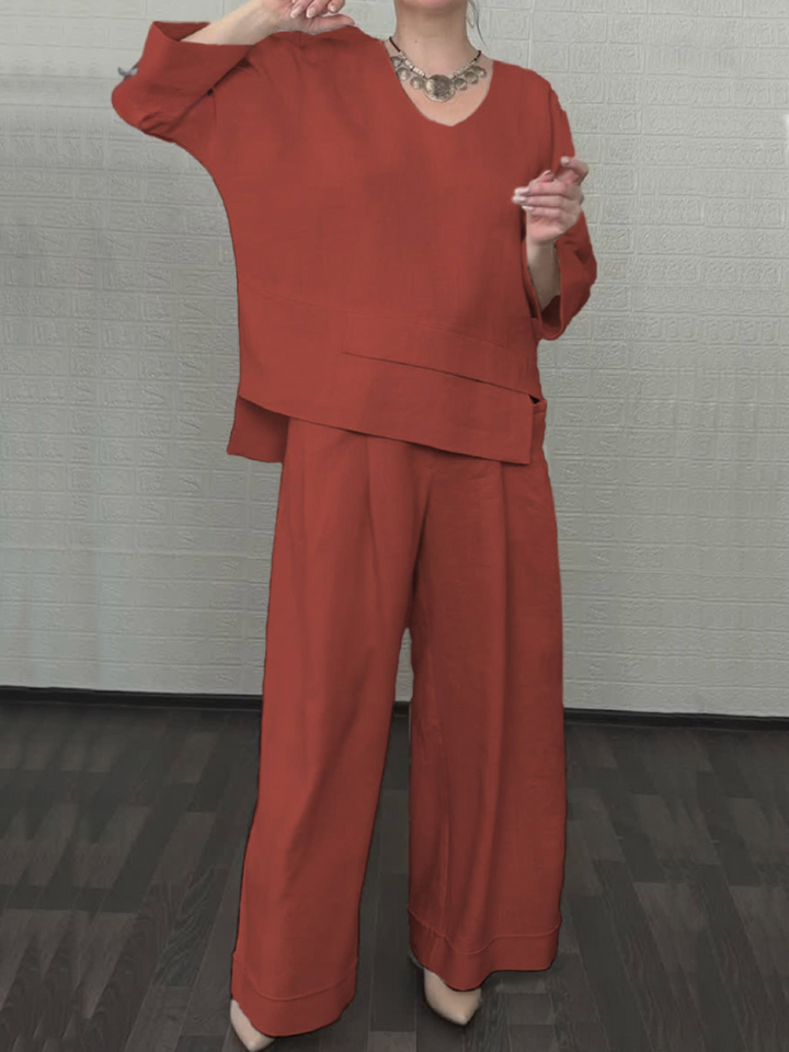 KLASINA™ | RELAXING COTTON-LINEN SET