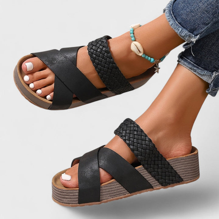 MADISON - ORTHOPEDIC LEATHER SANDALS