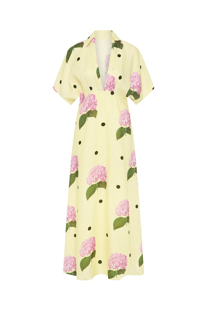 Della - Casual Boho Floral Maxi Dress
