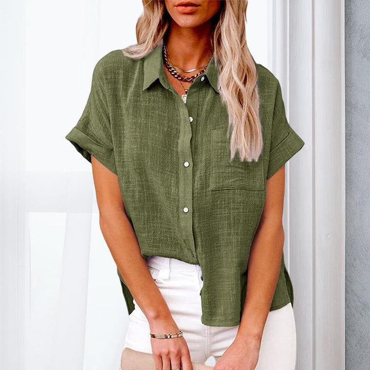 PHOEBE | TRENDY LIGHTWEIGHT BUTTON-UP SHIRT FOR WOMEN