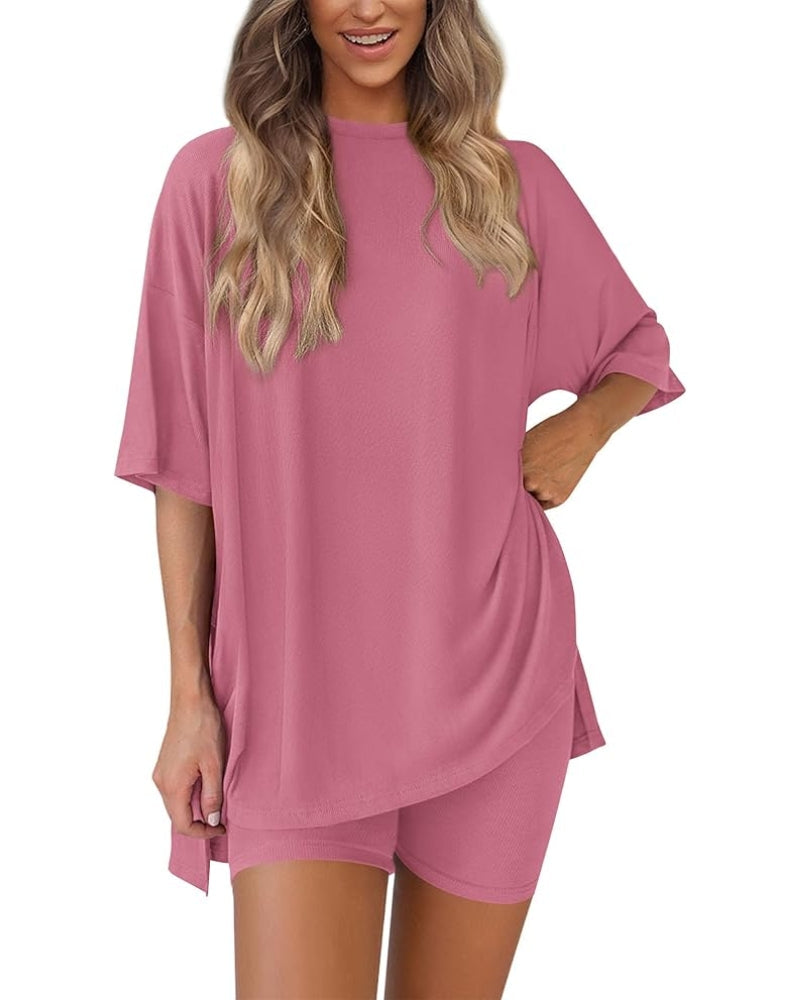 Elowen - Solid Color 2-Piece Lounge Set