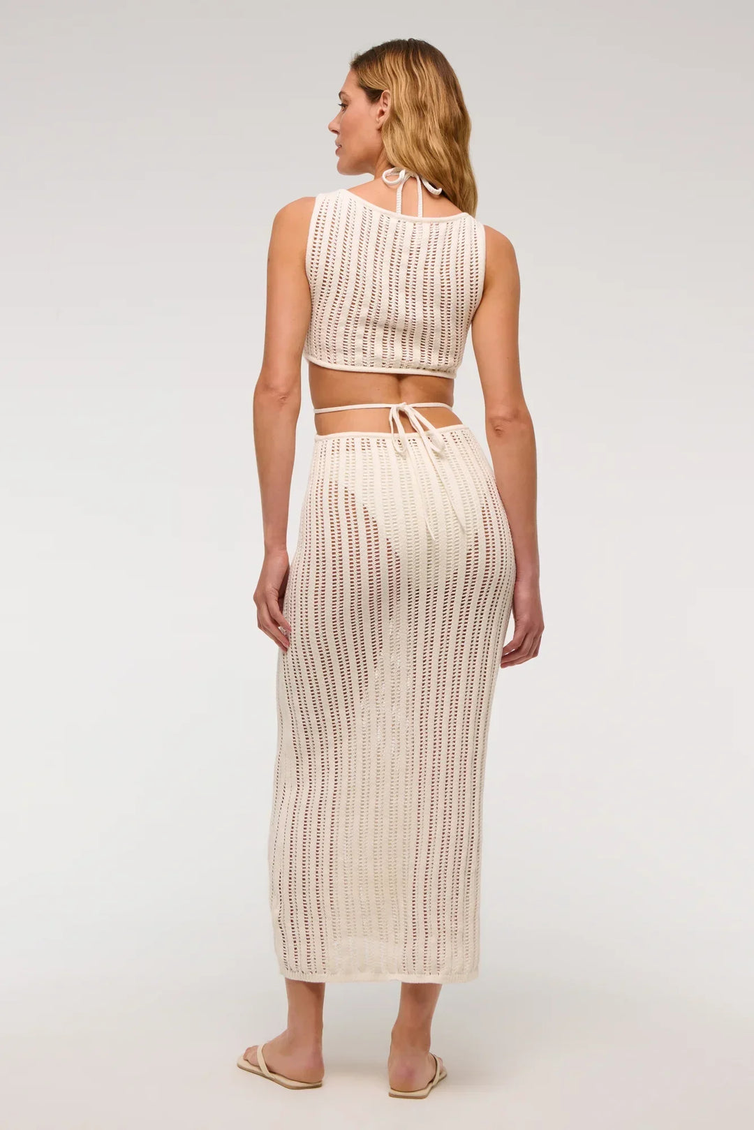 Scout - Boho Cutout Crochet Maxi Dress