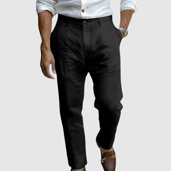 VOLKERT™ | CHIC LINEN TROUSERS