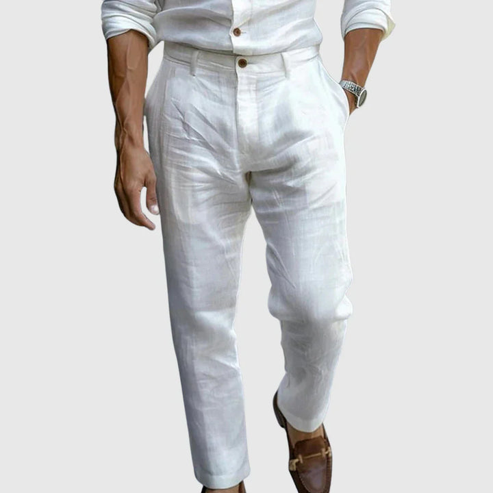 VOLKERT™ | CHIC LINEN TROUSERS