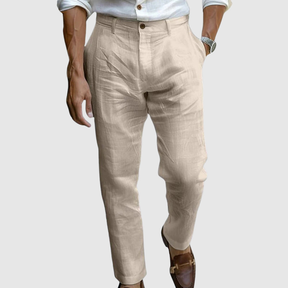 VOLKERT™ | CHIC LINEN TROUSERS
