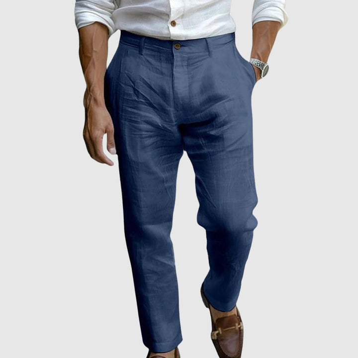 VOLKERT™ | CHIC LINEN TROUSERS