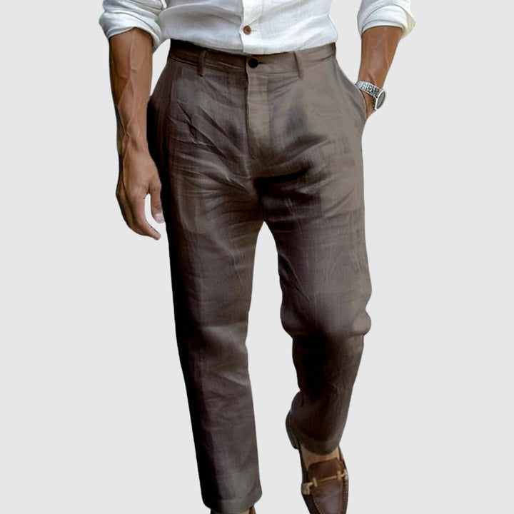 VOLKERT™ | CHIC LINEN TROUSERS