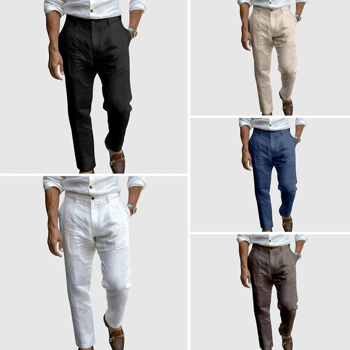 VOLKERT™ | CHIC LINEN TROUSERS
