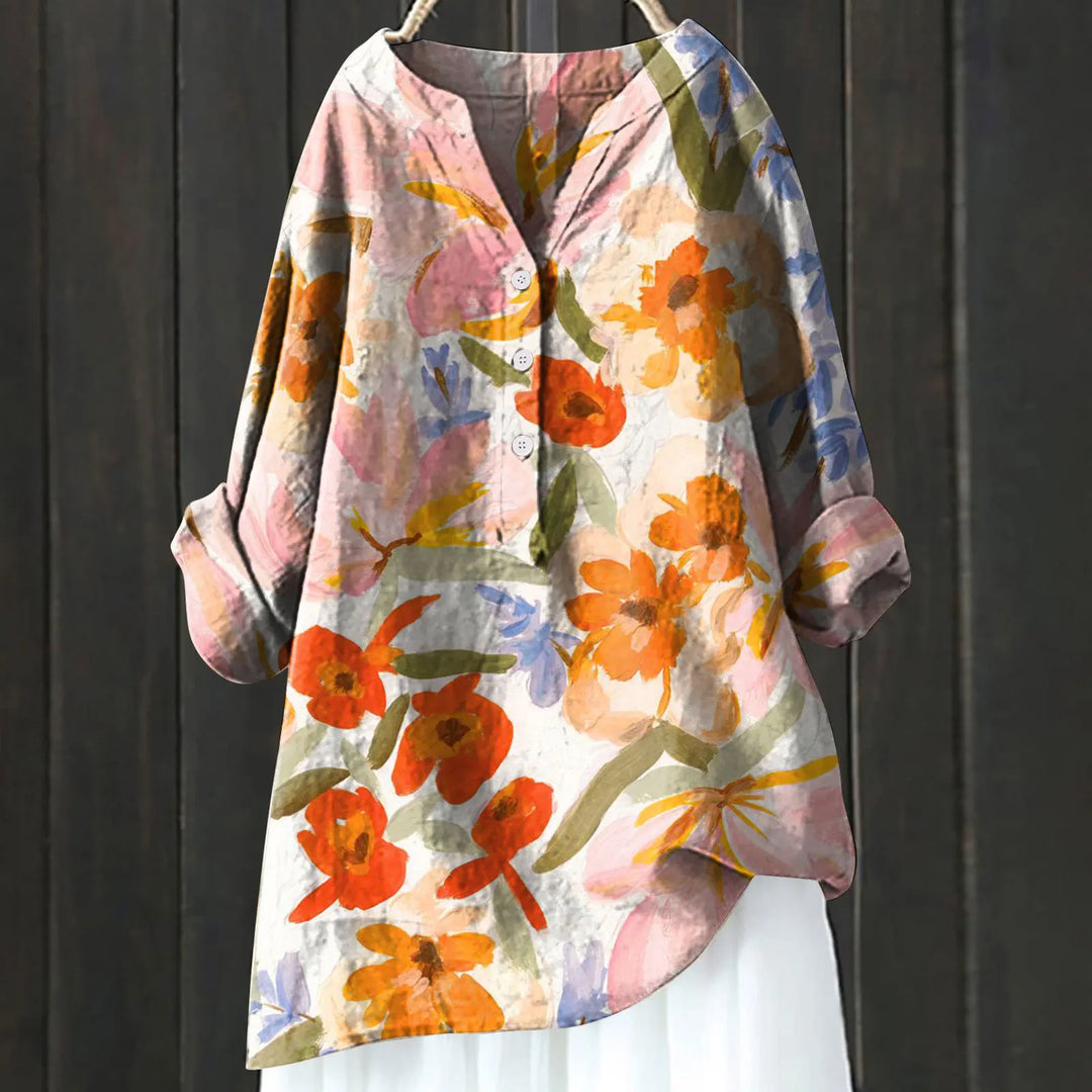 DANIELA - FLORAL PATTERN BLOUSE