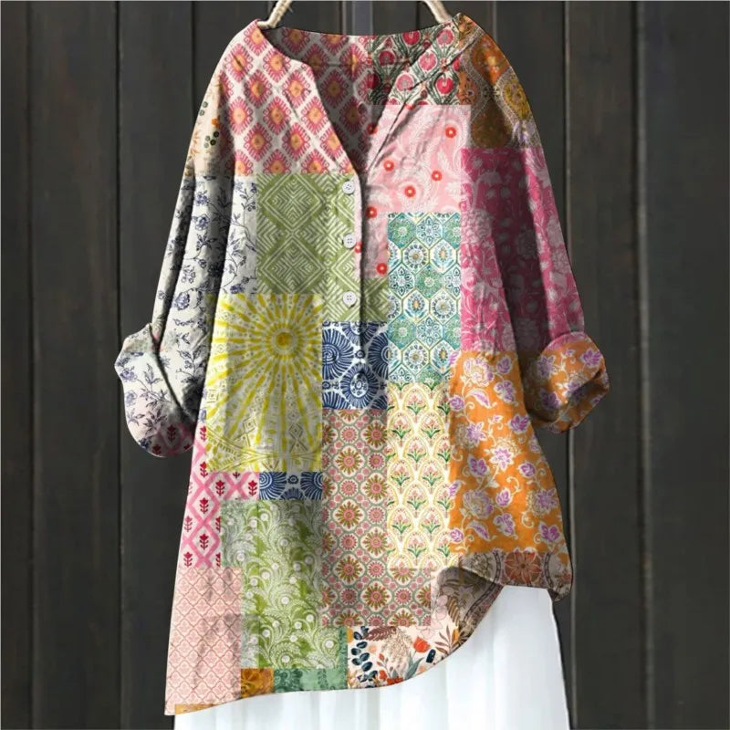 DANIELA - FLORAL PATTERN BLOUSE