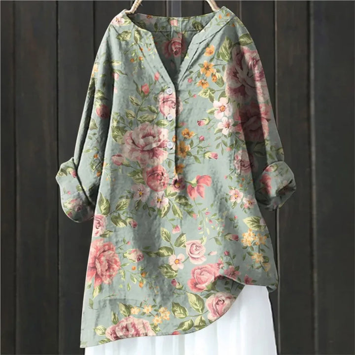 DANIELA - FLORAL PATTERN BLOUSE