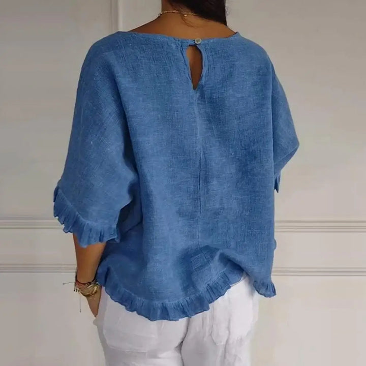 DAPHNE | ELEGANT BLOUSE WITH TUMMY COVERAGE
