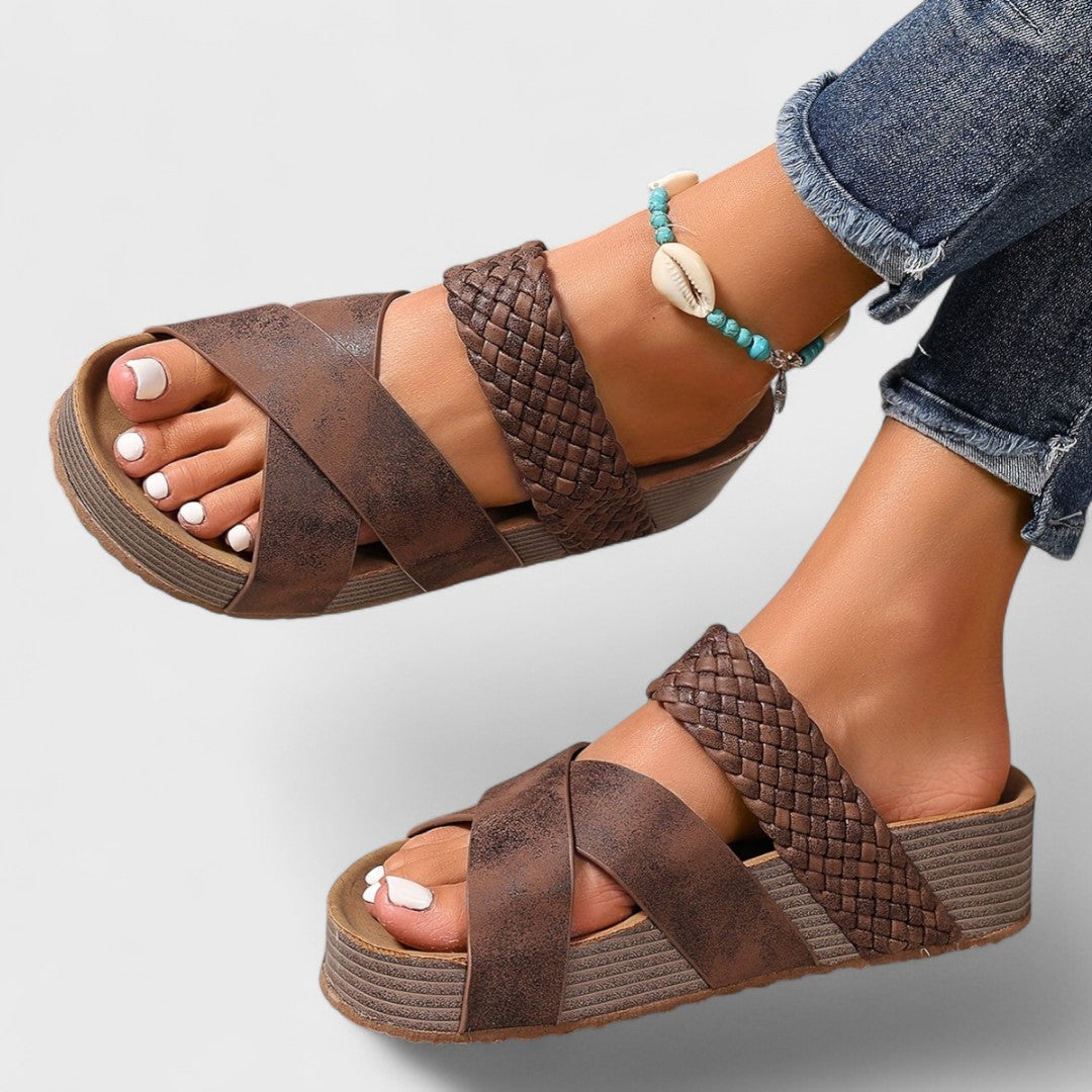 MADISON - ORTHOPEDIC LEATHER SANDALS