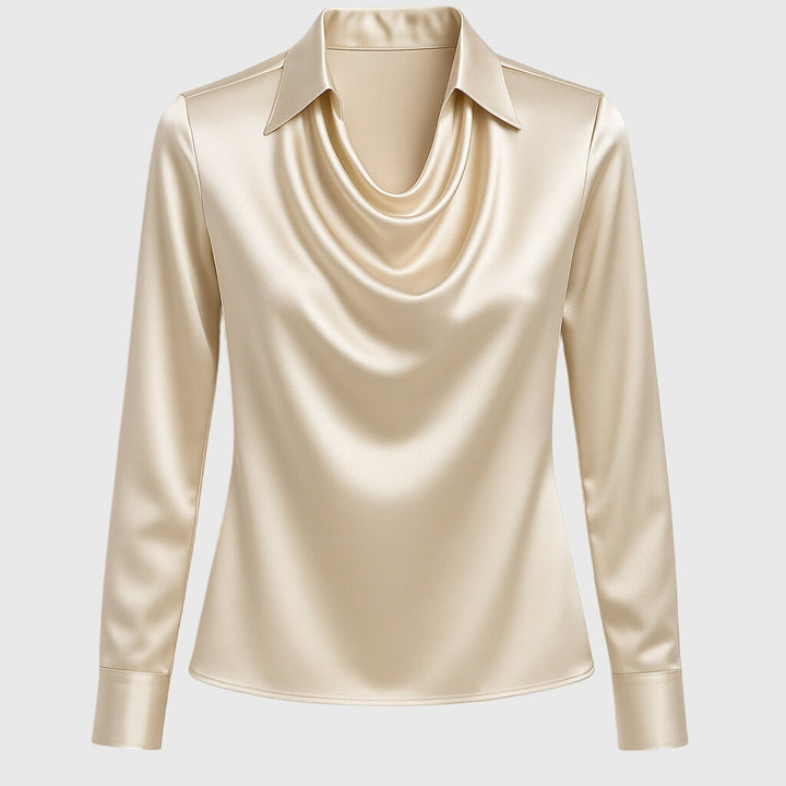 KENNEDY –  ELEGANT BLOUSE SHINY SATIN