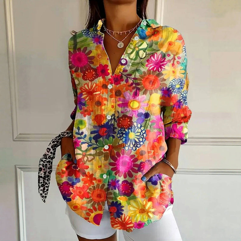 JESSICA - FLORAL PRINT SHIRT