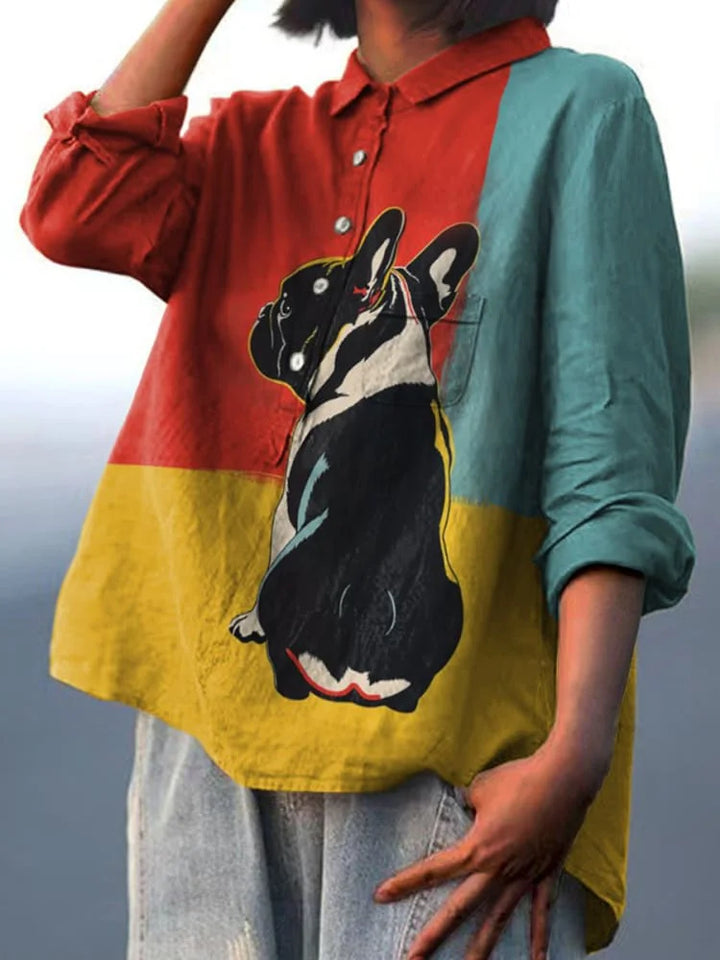 Genesis - Artistic Print Dog Art Shirt
