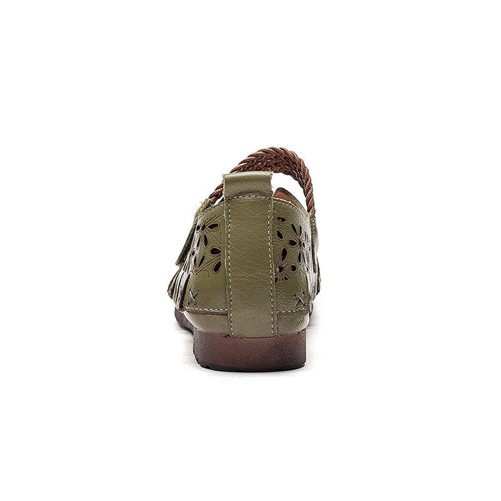 Sienna - Women’s Cow Leather Comfy Flats