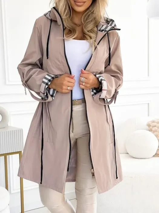 NATALIE - LUXURIOUS ZIP COAT