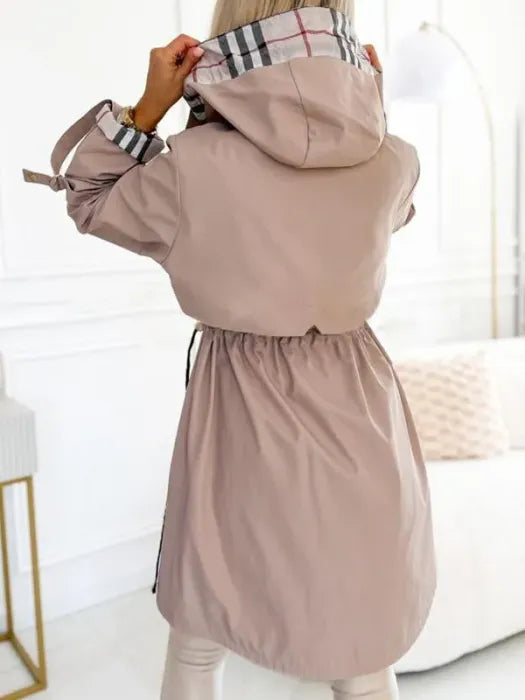 NATALIE - LUXURIOUS ZIP COAT