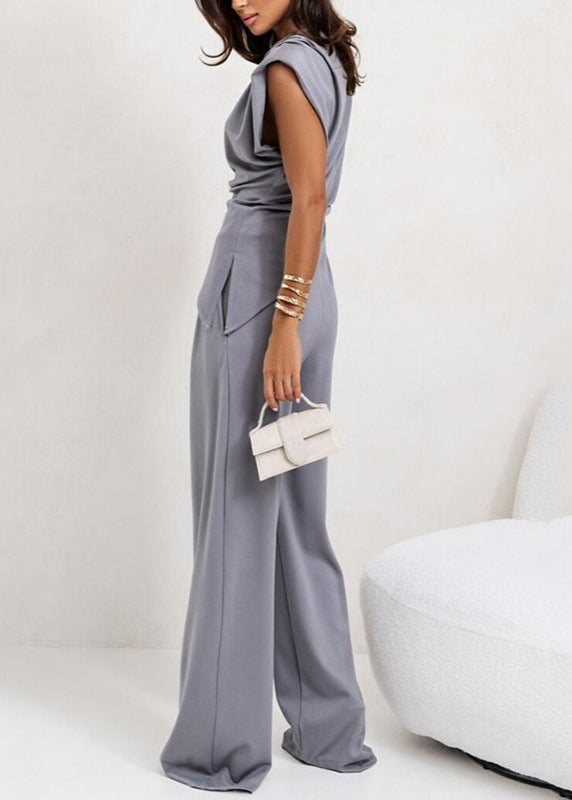Genesis - Elegant Asymmetrical Two-Piece Set