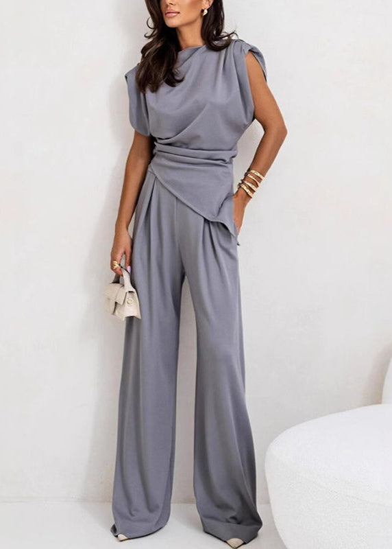 Genesis - Elegant Asymmetrical Two-Piece Set