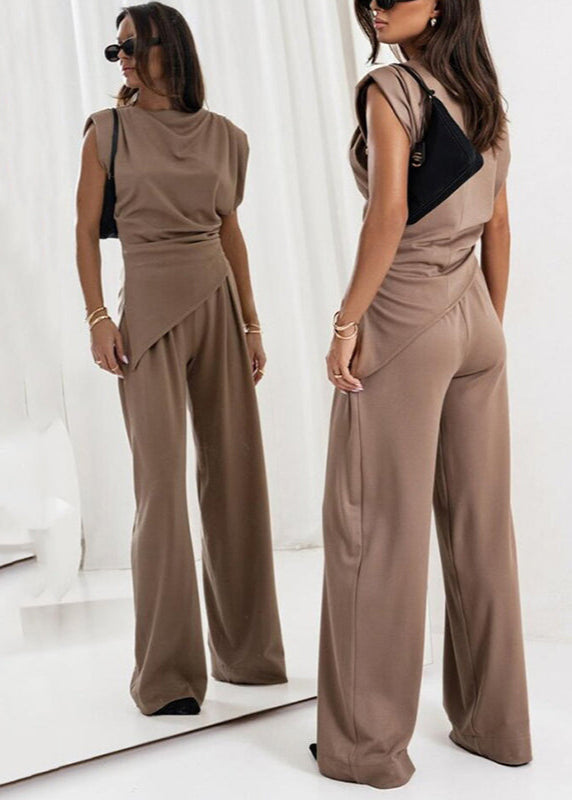Genesis - Elegant Asymmetrical Two-Piece Set