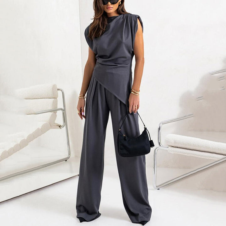 Genesis - Elegant Asymmetrical Two-Piece Set