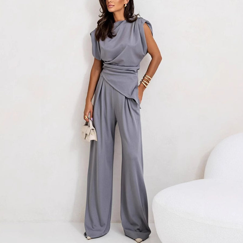 Genesis - Elegant Asymmetrical Two-Piece Set