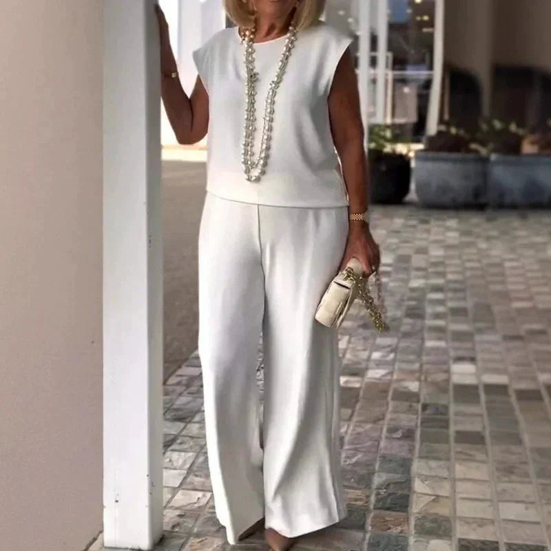 Olivienne - Stylish Casual Two-Piece Set
