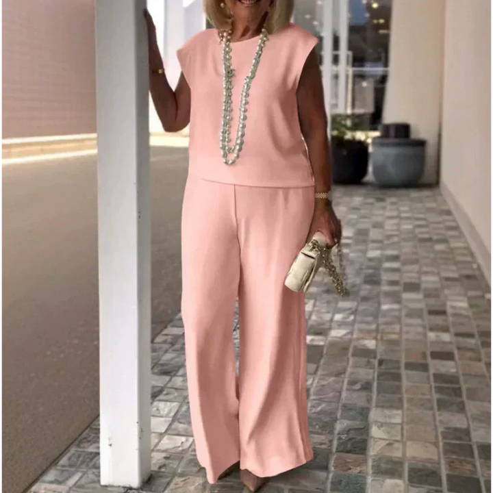 Olivienne - Stylish Casual Two-Piece Set